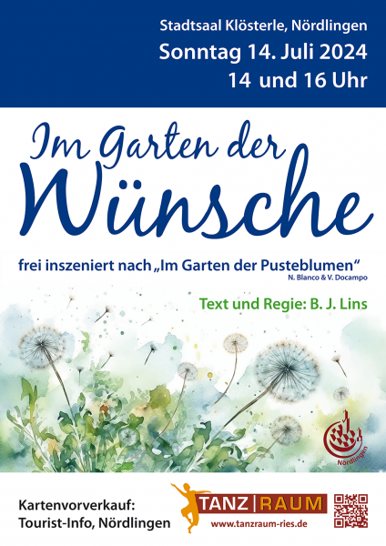 Plakat: Im Garten der Wünsche